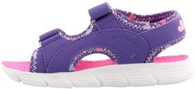 img 1 attached to 👧 Skechers Girls Flex Sandal: Stylish Sandals for Active Girls!