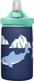 img 3 attached to CamelBak Vacuum Insulated Bottle Sharks