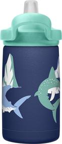 img 1 attached to CamelBak Vacuum Insulated Bottle Sharks