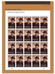 img 1 attached to August Wilson One Sheet Stamps