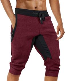 img 4 attached to TOTNMC Joggers Workout Tapered Sweatpants