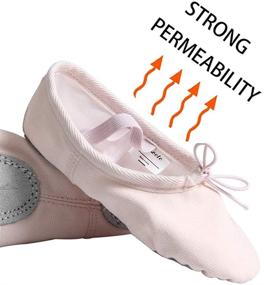 img 1 attached to 👟 Nexete Classic Split Sole Slipper Girls' Shoes with Athletic Design