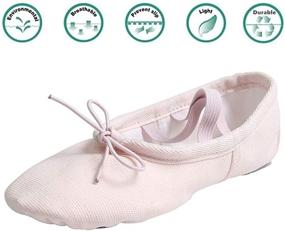 img 3 attached to 👟 Nexete Classic Split Sole Slipper Girls' Shoes with Athletic Design