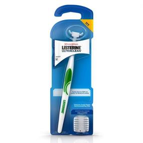 img 3 attached to 🦷 Listerine Ultraclean Access Snap-On Flosser & Flosser Refill Head 28 ea, Pack for Proper Oral Care, Mint Flavor - Ultimate Dental Hygiene Solution