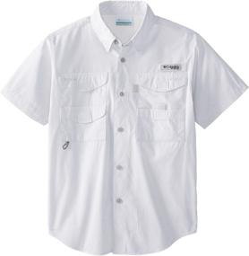 img 3 attached to Columbia Bonehead Short Sleeve Shirt Boys' Clothing : Active