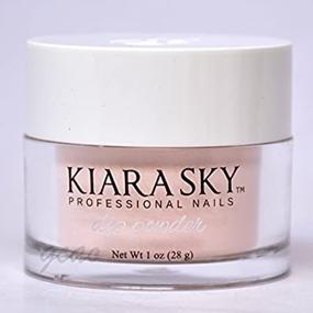 img 1 attached to Kiara Sky Dip Dipping Powder D536 Крем-каймак 1, OZ: Интенсивное улучшение ногтей