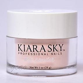 img 3 attached to Kiara Sky Dip Dipping Powder D536 Крем-каймак 1, OZ: Интенсивное улучшение ногтей