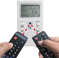 enhanced universal tv ir remote control decoder tester: advanced infrared remote control testing solution logo