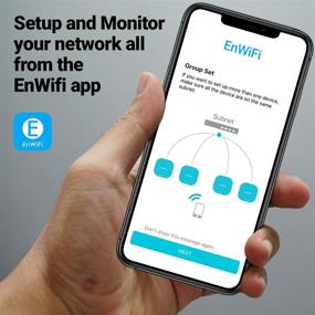 img 2 attached to 🔥 EnGenius Technologies EAP1250: Powerful Indoor Wireless Access Point with Repeater, Mesh Modes, and Gigabit Port – MU-MIMO, High Power 23dBm (Mounting Kit Included)