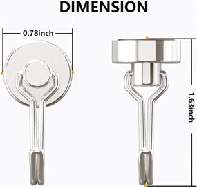 img 1 attached to Neodymium Outdoor Refrigerator Industrial Hardware - Magnetic Tohoer