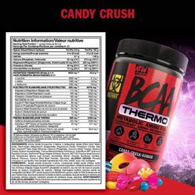 img 1 attached to 🍹 Mutant BCAA Thermo + Madness + Shaker Cup Bundle – Keto Friendly, Vegan Pre-Workout Energy Support – Includes 1L Shaker Cup – Candy Crush and Sweet Iced Tea Flavors