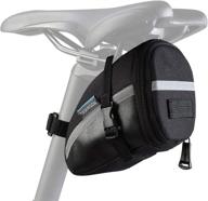 🚲 water-resistant bike saddle bag: roswheel 131455 - quick release bike under seat pack & pouch logo