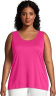 stay cool and active with just my size plus size cooldri performance tank top логотип
