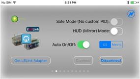img 1 attached to 🚗 Настраиваемый автоматический OBD-II OBD2 автомобильный диагностический инструмент - LELink^2 Bluetooth Low Energy BLE для iPhone/iPod/iPad и Android.