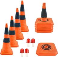 🚧 reflective collapsible traffic purpose cone by whdz logo