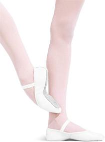 img 4 attached to Adorable Capezio Daisy Ballet Shoes for Toddler & Little Girls: Comfortable Athletic Footwear