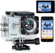 📸 gear pro sports action 4k hype cam - ultra hd wi-fi action camera, silver (gdv485sl): capture stunning sports moments in ultra hd! logo