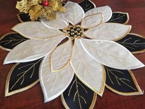 img 2 attached to 🎄 Christmas Placemat with Embroidered Decorations by GRANDDECO