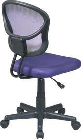 img 2 attached to 🪑 OSP Home Furnishings Mesh Ergonomic Task Chair