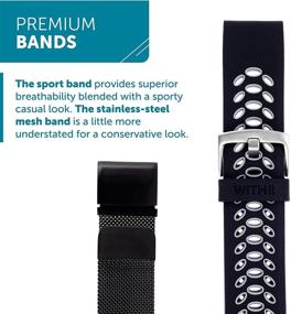img 2 attached to WITHit Replacement Bands Garmin 2 Pack Wellness & Relaxation