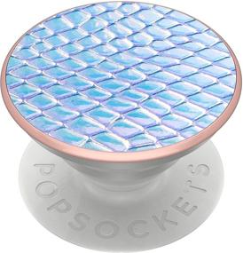 img 4 attached to PopSockets PopGrip Swappable Tablets Iridescent