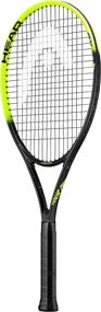 img 1 attached to 🎾 Head Tour Pro Tennis Racket - Pre-Strung, Lightweight 27 Inch Racquet in Yellow