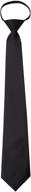 👔 convenient and stylish: vesuvio napoli pretied necktie with zipper - ultimate men's accessory logo