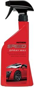 img 1 attached to 🚀 Mothers 15724 Speed Spray Wax: Achieve Quick & Brilliant Shine with a 24 fl. oz. Powerhouse
