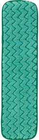 img 3 attached to Rubbermaid Commercial HYGEN Microfiber Dust Mop Pad, 18-inch, Green, FGQ41200GR00