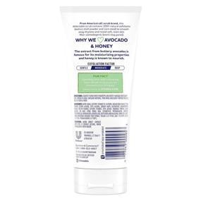 img 3 attached to 🥑 St. Ives Soft Skin Scrub: Avocado and Honey, 100% Natural Exfoliants - Hypoallergenic, Dermatologist Tested - 6 oz, 6 Count for Soft, Smooth Skin