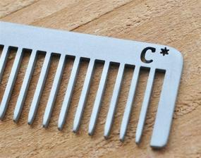 img 2 attached to Chicago Comb Stainless Anti Static Ultra Smooth