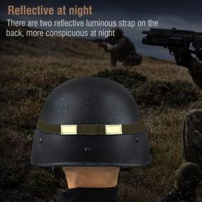 img 3 attached to Tactical Helmet Reflective Helmets Military