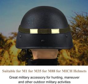 img 1 attached to Tactical Helmet Reflective Helmets Military