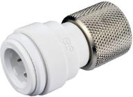 🔌 john guest speedfit psei6012u9p white female connector - 3/8" compression push-to-connect логотип