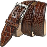 🐊 impress with italian calfskin alligator accessories - genuine leather for men logo