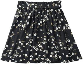 img 3 attached to MISS MOLY Womens Floral Ruffle Women's Clothing and Skirts