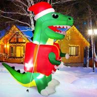 aerwo christmas inflatables dinosaur decorations logo