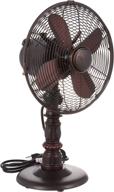 🌬️ stay cool with the decobreeze oscillating table fan - 3 speed air circulator (10 in) by kipling logo