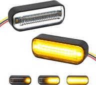 nthreeauto последовательные рулевые ручки для мотоциклов и совместимые аксессуары освещения логотип