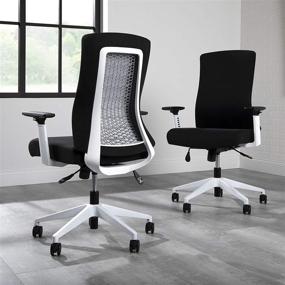 img 4 attached to 🪑 Enhance Your Workspace with the HON Basyx Hive Designer Task Chair - Black