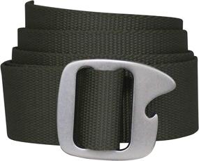 img 1 attached to Bison Designs Tap Cap 38mm Belt: Sleek Gunmetal Buckle and Durable Design