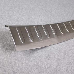img 2 attached to Beautost Toyota Interior Bumper Stainless