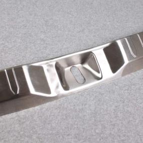 img 1 attached to Beautost Toyota Interior Bumper Stainless