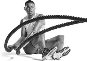 img 2 attached to 🏋️ Улучшите свою тренировку с помощью аксессуаров FILA Conditioning Battle Rope (18' или 30')