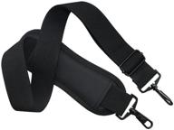 🎒 enhanced bag and luggage shoulder strap - ergonomic & customizable bag strap logo