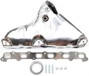 img 4 attached to 🚗 674-777 Stainless Steel Exhaust Manifold Kit for 2004-2005 Buick Rainier, GMC Envoy XUV, 2002-2005 Chevrolet Trailblazer EXT, GMC Envoy XL, 2003-2005 Isuzu Ascender