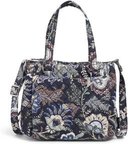 img 4 attached to 👜 Stylish and Functional: Discover the Vera Bradley Cotton Mini Multi-Compartment Crossbody Purse