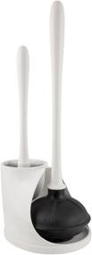 img 3 attached to 🚽 White Plumb Craft Plunger Set with Convenient Holder