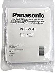 img 1 attached to 🧹 Pack of 2 Panasonic MC-V295H Type C-19 Canister HEPA Vacuum Bags