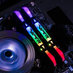 img 2 attached to 💪 Patriot Viper RGB Series 32GB (2 x 16GB) 3600MHz Kit with Sleek Black Heatshield